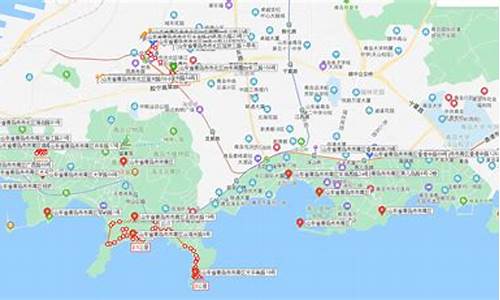 宁波青岛旅游路线_宁波青岛旅游路线图