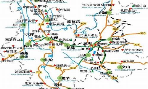 云南旅游路线规划图最新_云南旅游路线规划图最新版
