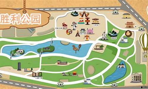 长春北湖公园地图_长春北湖公园地图全图